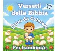 Versetti della Bibbia: Libro da Colorare per bambini