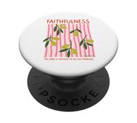 Versículo bíblico Cristiano con Rama de Olivo PopSockets PopGrip Adhesivo