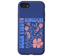 Versículo bíblico cristiano inspirador Seek First The Kingdom Carcasa para iPhone SE (2020) / 7 / 8