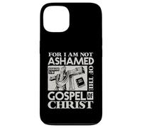 Versículo bíblico del Evangelio Not Ashamed Dios Jesús Regalos cristianos Carcasa para iPhone 13