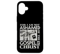 Versículo bíblico del Evangelio Not Ashamed Dios Jesús Regalos cristianos Carcasa para iPhone 16 Plus