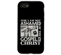 Versículo bíblico del Evangelio Not Ashamed Dios Jesús Regalos cristianos Carcasa para iPhone SE (2020) / 7 / 8