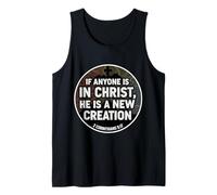Versículo Cristiano Si Alguien Está En Cristo Él Es Una Nueva Creación Camiseta sin Mangas