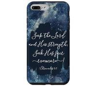 Versículo de la Biblia Cristiana Busca al Señor y su Fuerza Carcasa para iPhone 7 Plus/8 Plus