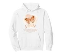 Versículo de la Biblia de la Mariposa Cristiana para Mujeres: Fe Sudadera con Capucha