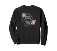 Versículo de la Biblia | Estad ansiosos por Nada | Filipenses 4:6-7 Sudadera