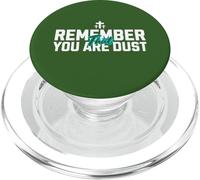 Versículo de la Biblia Remember That You Are Dust PopSockets PopGrip para MagSafe