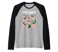 Versículo de la Biblia Stay Sweet Fruit of The Spirit Camiseta Manga Raglan