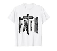 Versículos bíblicos de fe Cristiana creencias religiosas Camiseta