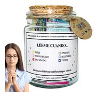Versículos De La Biblia En Un Frasco Español - Tarro De Biblia Emocional, Tarro De Versículos Bíblicos En Español, Frasco Bíblico Verses Jar Con 90 Escrituras, Jarra Decorativa Para Regalo Cristiano