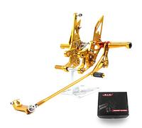 (Versión 2.0) - Juego de estribos ajustables para FZ1 2006-2016 FZ8 2010-2013, estriberas, reposapiés, accesorios FZ1000 FZ800 Gold 2007 2008 2009 2011 2012 2014 2015