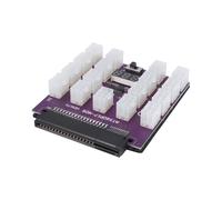 VersióN Actualizada ATX 17 X 6Pin Fuente de AlimentacióN Adaptador Placa Ruptura Convertidor 12V para BTC Mining