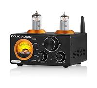 [Versión actualizada] ST-01 Pro 200W HiFi Amplificador Mini Receptor de Audio Bluetooth 5.0 Amplificador Digital con VU Meter, USB DAC Coaxial/Opt