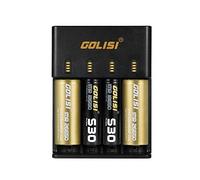 Versión alemana | Cargador Golisi O4 SMART de iones de litio | Carga rápida de 2 A | Inicio y parada automático | Circuito inteligente