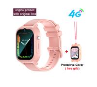 (Versión Asia UE rosa) K26 Nuevo reloj inteligente 4G para adultos, GPS, WIFI, videollamada, SOS, reloj