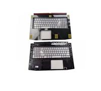 (Versión Brillante) Reposamanos para portátil para Acer para Nitro 5 AN515-53 AN515-53-52FA/55H5 AN515-53-7366/7968 Negro Nuevo con Tapa de bisagra roja