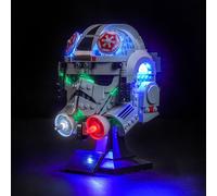 Versión con control de luz Kit para casco Lego at-at Driver (no Lego), juego de iluminación LED para casco Lego 75429 at-at Driver, juguete creativo