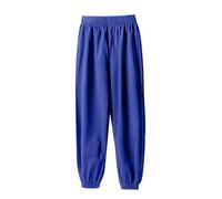 Versión coreana de pantalones para niñas y CuHK - Pantalones de aire acondicionado de algodón para 14 colores pantalones rotos niña, I, 4-5 años