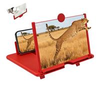 Versión de ampliación de pantalla, nuevo modelo de teléfono móvil 2026, pantalla de ampliación 3D HD con soporte plegable para películas, videos y juegos, compatible con todos los teléfonos móviles