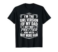 Versión de niña de mi papá Pero Mucho más Bonito y más Cabello Camiseta gráfica económica
