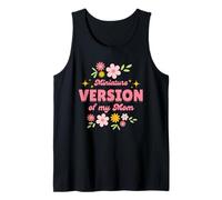 Versión en miniatura de My Mom Cute Floral Kids Funny Girl Boy Camiseta sin Mangas