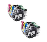 Versión Europea 1~5set LC421XL LC421 421XL Cartucho de Tinta Compatible, Compatible con Tinta de Impresora Brother DCP-J1050DW MFC-J1010DW DCP-J1140DW(4Color 2set)