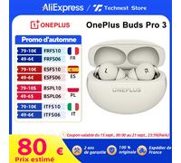 Versión global auriculares bluetooth inalámbricos OnePlus Buds Pro 3 Audio espacial con cancelación de ruido de hasta 50 dB y seguimiento de la cabeza Audio de alta resolución Sapphire Blue