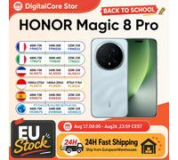 Versión global del smartphone HONOR Magic 8 Pro 5G, Snapdragon 8 Elite Gen 5, cámara de 200MP, batería de mAh, carga de 100W, pantalla LED, NFC, eSIM, Honor 12GB+512GB Sunrise Gold