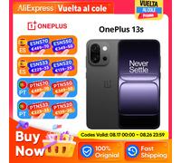 Versión global del smartphone OnePlus 13s 5G con 12 GB + 512 GB, Snapdragon 8, batería de 5850 mAh y cámara de 50 MP. Teléfonos móviles OnePlus con IA Black Velvet