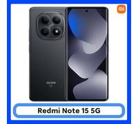 Teléfono Móvil Xiaomi REDMI Note 15 5G, Cámara de 108 MP súper nítida, Pantalla FHD+ AMOLED de 6.77", Cristal de pantalla de alta resistencia, Batería de 5520 mAh con diseño delgado, IP65