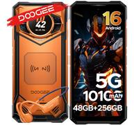 DOOGEE S200 5G teléfono resistente Android 16 Gemini AI 48GB 256GB 6,72 "120Hz pantalla 100MP cámara dimensión 7050 10100mAh batería Edición VIP Plata