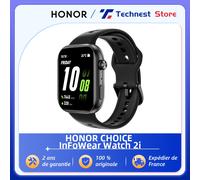 Versión Global HONOR CHOICE InFoWear Watch 2i Smartwatch 1.85inches AMOLED Screen All-Day Health Monitoring Bluetooth Call White