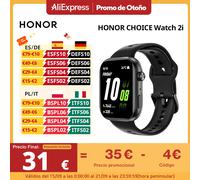 Versión Global HONOR CHOICE InFoWear Watch 2i Smartwatch 1.85inches AMOLED Screen Bluetooth Call on Watch All-Day Health Monitoring HONOR CHOICE Watch 2i Negro