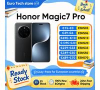 Versión Global HONOR Magic7 Pro 5G Smartphone Snapdragon 8 Elite 6,8 ''120Hz pantalla LTPO 100W carga 5270mAh IP68 BT5.4 OTG 12GB 512GB LunarShadow