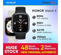 Honor Watch 4 4,45 cm (1.75") AMOLED Digital 450 x 390 Pixeles Pantalla táctil Negro GPS (satélite)