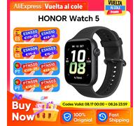 Huawei Watch 5 4,7 cm (1.85") AMOLED 45.6 mm Digital 450 x 390 Pixeles Pantalla táctil Negro GPS (satélite)