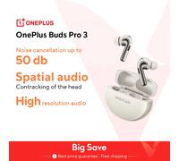 Auriculares Bluetooth OnePlus Buds Pro 3 Blancos