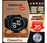 Versión global OnePlus Watch 3 Reloj inteligente Pantalla LTPO AMOLED de 1,50 pulgadas Procesador Emerald Titanium