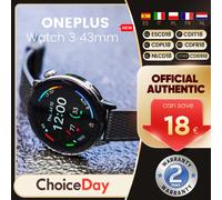 Smartwatch OnePlus Watch 3 43mm Bluetooth Negro