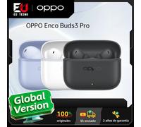Versión global OPPO Enco Buds3 Pro Auriculares inalámbricos verdaderos, 54 horas de duración de la batería, controlador dinámico de 12,4 mm, BT 5.4, IP55 OnePlus Bluish Purple