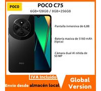 POCO C75 17,5 cm (6.88") SIM doble 4G USB Tipo C 8 GB 256 GB 5160 mAh Verde