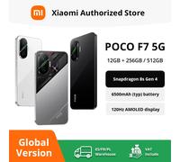 Versión global POCO F7 5G Smartphone Snapdragon ® 8s Gen 4 6500mAh Batería 6.83" 1.5K AMOLED 50MP Cámara Smartphone Silver