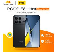 Versión global POCO F8 Ultra Snapdragon 8 Elite Gen 5 Smartphone Pantalla AMOLED de 6,9" y 120 Hz Batería de 6500 mAh y 100 W Teléfono POCO Blue