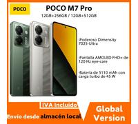 Versión Global POCO M7 Pro MTK Dimensity 7025-Ultra Smartphone Pantalla 6.67» 120Hz Cámara 50MP OIS Batería 5110mAh Teléfono Móvil Versión global Púrpura
