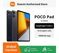 POCO Pad Qualcomm Snapdragon 256 GB 30,7 cm (12.1") 8 GB Wi-Fi 6 (802.11ax) Android 14 Gris