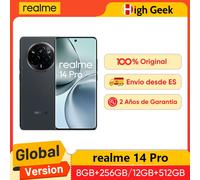 realme 14 Pro 5G 8GB-256GB Gris (Suede Grey) Dual SIM