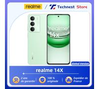 realme 14x 5G 16,9 cm (6.67") Ranura híbrida Dual SIM Android 15 USB Tipo C 6 GB 128 GB 5000 mAh Verde