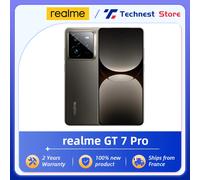 Versión Global realme GT 7 Pro 5G Smartphone Snapdragon 8 Elite AI Cámara Snap ultra nítida Pantalla RealWorld Eco² 6500mAh NFC Mars Orange