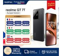 Versión Global realme GT 7T 5G AI Smartphone Mediatek Dimensity 8400 Max Pantalla AMOLED de 6.8" Batería de 7000 mAh Carga de 120W IceSense Blue