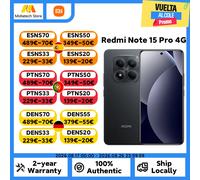 XIAOMI Redmi Note 15 Pro 4G 12GB-512GB Plata (Titanium) Dual SIM